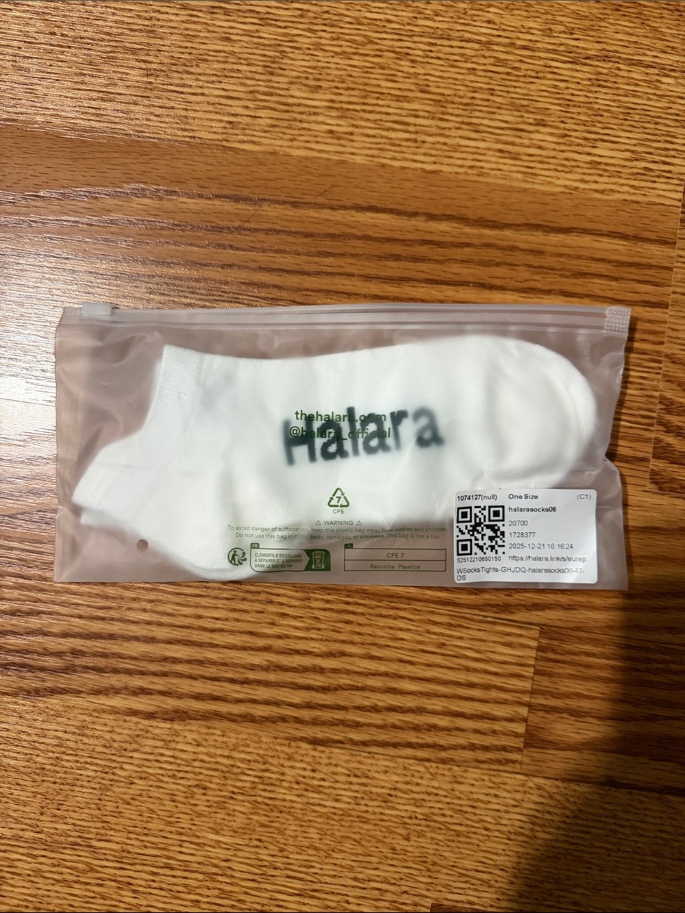Halara White Ankle Socks for Women - One Size